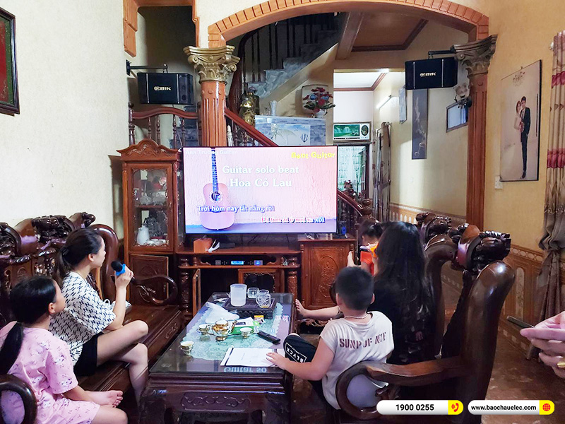 Lắp đặt dàn karaoke trị giá hơn 20 triệu cho anh Khải tại Hà Nội (BIK BJ-S768, BKSound DP4500, BIK BJ-U500)