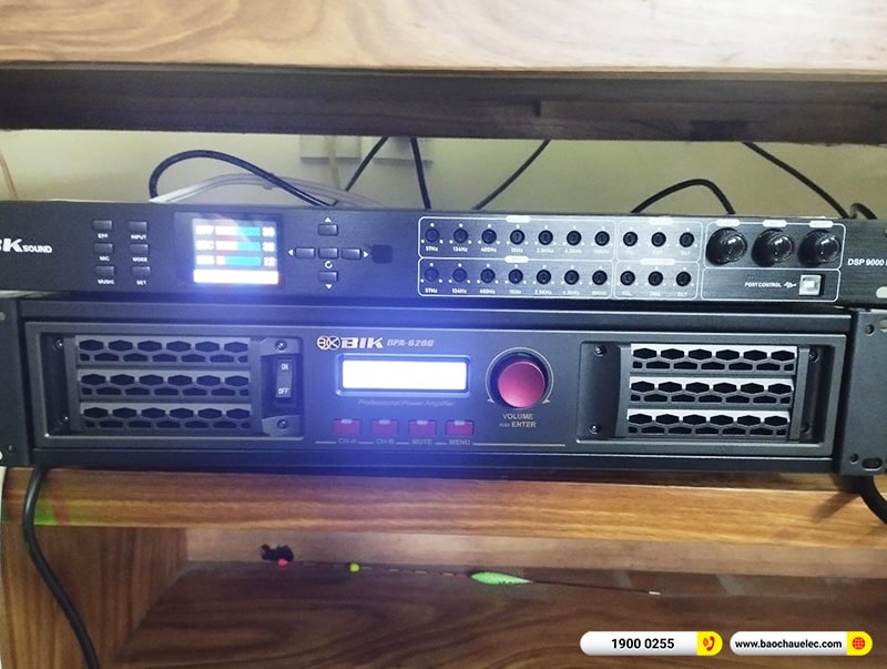 Lắp đặt dàn karaoke trị giá hơn 30 triệu cho anh Khoa tại Đồng Nai (Denon DP-R212, BPA-6200, DSP-9000 Plus, SW512B, U900 Plus Ver 2)
