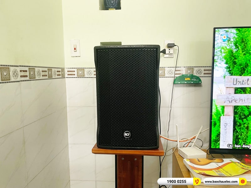 Lắp đặt dàn karaoke trị giá hơn 100 triệu cho anh Kiên tại Đồng Nai (RCF CMAX 4110, IPS2700, K9900II, Pasion 12SP, JBL VM300) 