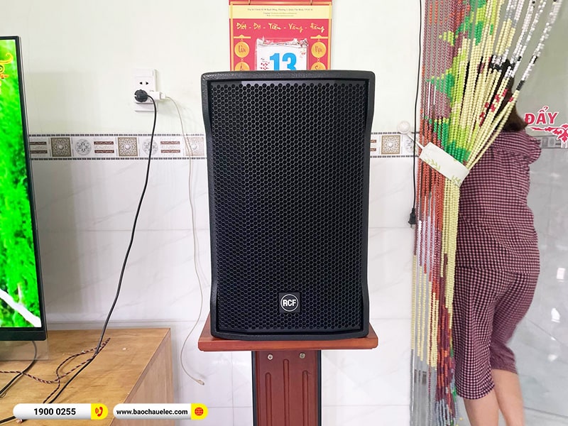 Lắp đặt dàn karaoke trị giá hơn 100 triệu cho anh Kiên tại Đồng Nai (RCF CMAX 4110, IPS2700, K9900II, Pasion 12SP, JBL VM300) 