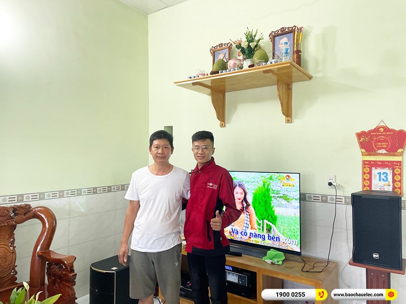 Lắp đặt dàn karaoke trị giá hơn 100 triệu cho anh Kiên tại Đồng Nai (RCF CMAX 4110, IPS2700, K9900II, Pasion 12SP, JBL VM300) 
