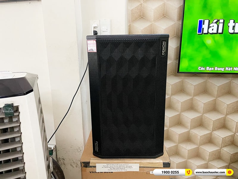 Lắp đặt d&agrave;n karaoke Denon hơn 32tr cho anh Linh tại Đồng Nai (Denon DP-R312, BKSound DKA 8500, SW715B)