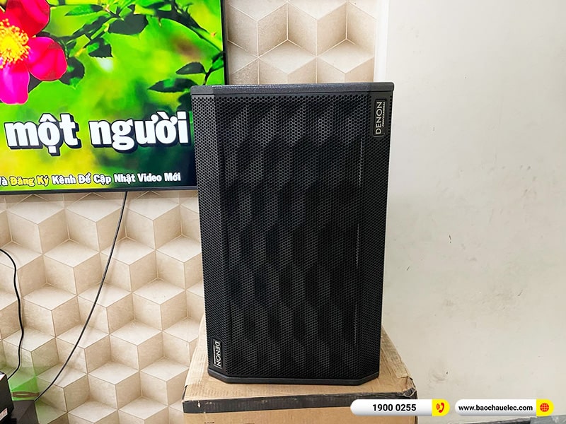 Lắp đặt d&agrave;n karaoke Denon hơn 32tr cho anh Linh tại Đồng Nai (Denon DP-R312, BKSound DKA 8500, SW715B)