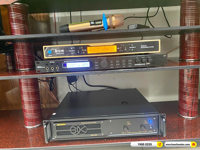 Lắp đặt dàn karaoke trị giá hơn 40 triệu cho anh Mẫn tại Đồng Nai (Denon DN-510, VM420A, X5 Plus, JBL A100P, UGX12 Gold) 