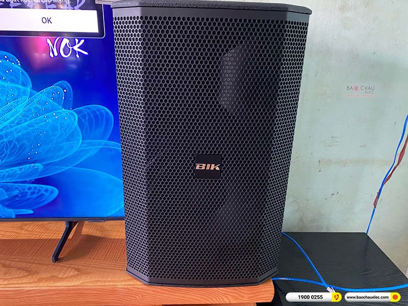 Lắp đặt dàn karaoke trị giá hơn 40 triệu cho anh Quyền tại Đồng Nai (BIK BSP 412II, VM620A, KX180A, SW612B, BJ-U100)