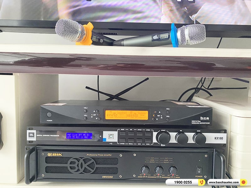 Lắp đặt dàn karaoke trị giá hơn 70 triệu cho anh Quyền tại Đồng Nai (RCF X-MAX 12, VM830A, KX180A, BJ-W66 Plus, UGX12 Plus) 