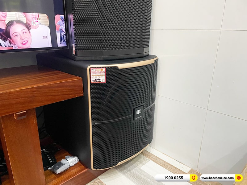 Lắp đặt dàn karaoke JBL gần 74tr cho anh Sông tại Đồng Nai (JBL XS12, Crown T7, JBL VX8, Pasion 12SP, JBL VM200) 