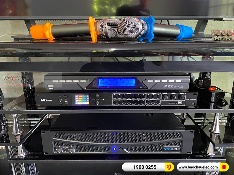 C&ocirc;ng tr&igrave;nh lắp đặt Micro kh&ocirc;ng d&acirc;y BCE U900 Plus X (New 2021) cho gia đ&igrave;nh anh Phố tại Hải Ph&ograve;ng