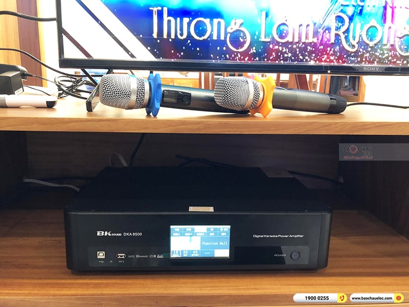 Lắp đặt dàn karaoke trị giá hơn 50 triệu cho anh Thông tại Đồng Nai (RCF X-MAX 10, BKSound DKA 8500, JBL A120P) 