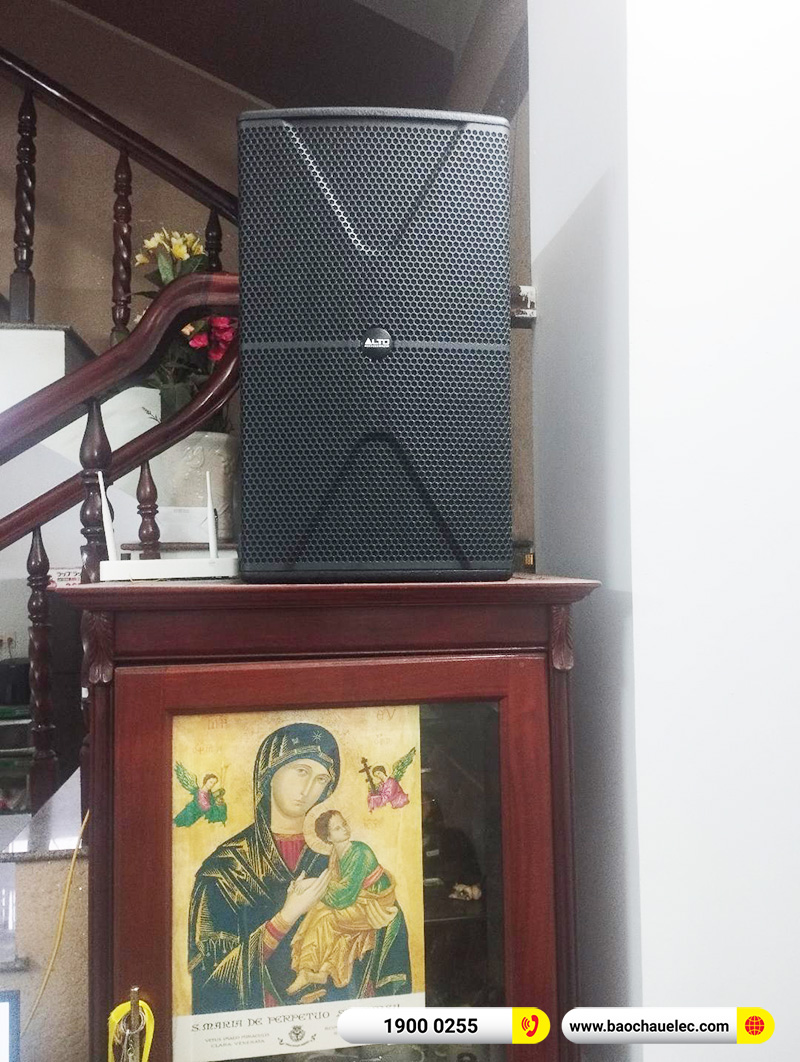 Lắp đặt dàn karaoke Alto 23tr cho anh Thuận tại Đồng Nai (Alto AT2000II, BKSound DKA8500)