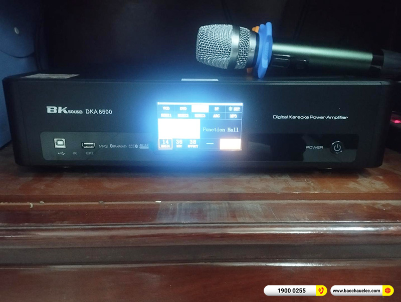 Lắp đặt dàn karaoke Alto 23tr cho anh Thuận tại Đồng Nai (Alto AT2000II, BKSound DKA8500)