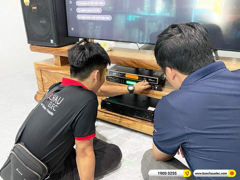 Lắp đặt dàn karaoke trị giá gần 50 triệu cho anh Tư tại Đồng Nai (BMB CSS 1212SE, VM820A, BPR-5600, TX212S, UGX12 Gold)