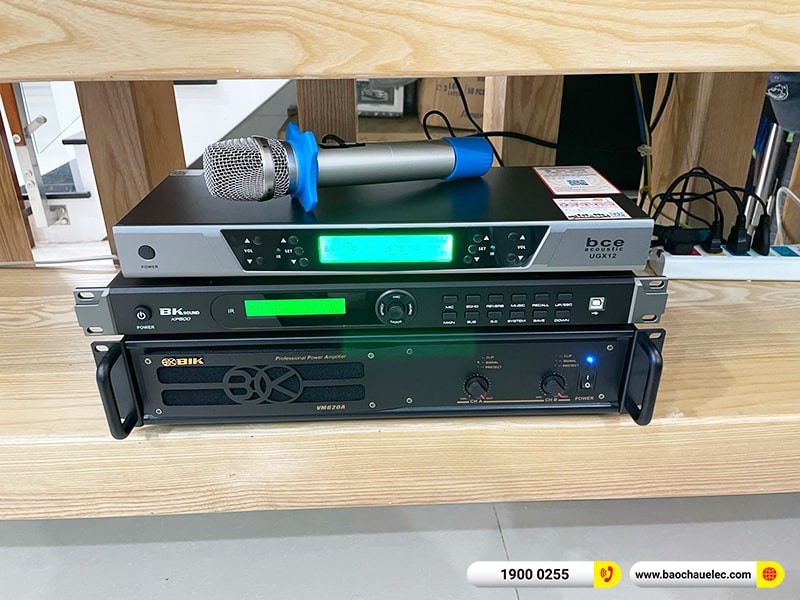 Lắp đặt dàn karaoke trị giá khoảng 40 triệu cho anh Tuấn tại Đồng Nai (Denon DP-R312, VM620A, BKSound KP500, NS-SW300, UGX12) 