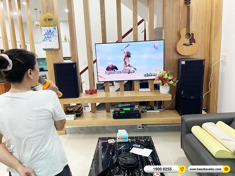 Lắp đặt dàn karaoke trị giá khoảng 40 triệu cho anh Tuấn tại Đồng Nai (Denon DP-R312, VM620A, BKSound KP500, NS-SW300, UGX12) 