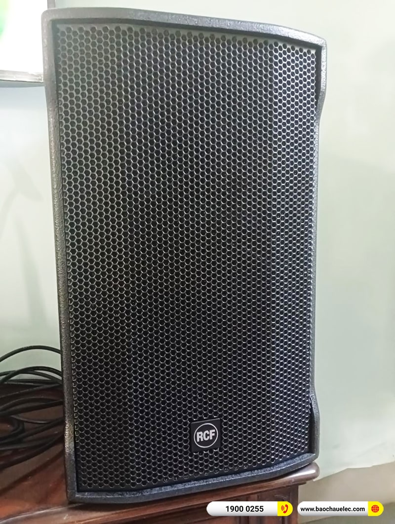 Lắp đặt dàn karaoke trị giá hơn 100 triệu cho anh Vinh tại Đồng Nai (RCF CMAX 4112, VM820A, K9900II Luxury, HTS12, VM300,…) 