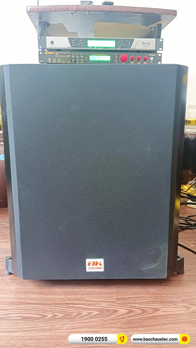 Lắp đặt dàn karaoke trị giá hơn 40 triệu cho anh Vũ tại Đồng Nai (BIK BSP 412II, VM620A, BPR-5600, SW612, BCE UGX12) 