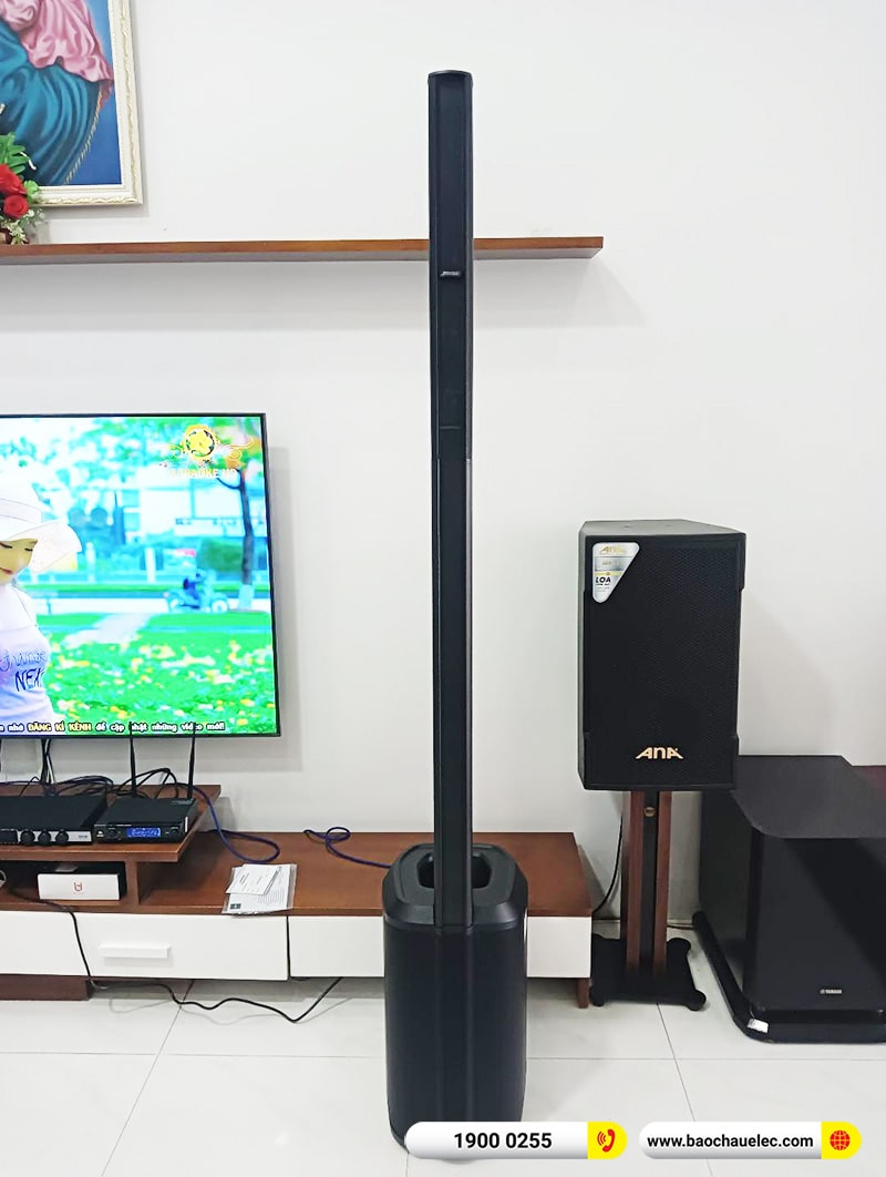 Lắp đặt dàn karaoke, loa Bose di động trị giá hơn 90 triệu cho anh Hảo tại Đồng Nai (Bose L1 Pro8, KX180A, JBL VM200)