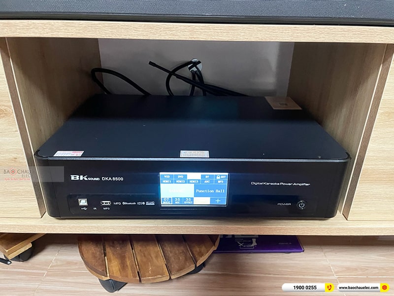 Lắp đặt dàn karaoke trị giá hơn 20 triệu cho chị Diệp tại Đồng Nai (JBl Pasion 12, BKSound DKA 8500)