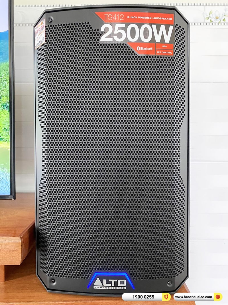 Lắp đặt dàn karaoke trị giá khoảng 40 triệu cho chị Hằng tại Đồng Nai (Alto TS412, JBL KX180A, JBL VM200) 