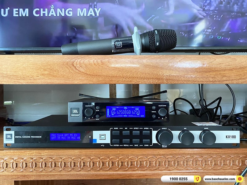 Lắp đặt dàn karaoke trị giá khoảng 40 triệu cho chị Hằng tại Đồng Nai (Alto TS412, JBL KX180A, JBL VM200) 