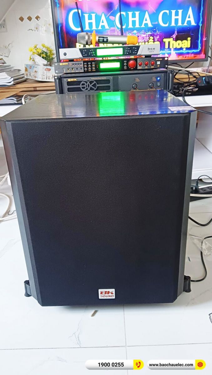 Lắp đặt dàn karaoke trị giá khoảng 40 triệu cho chị Huyền tại Đồng Nai (BIK BSP 412II, VM620A, BPR-5600, SW612B, BCE UGX12) 