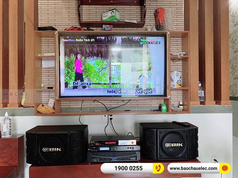 D&agrave;n karaoke gia đ&igrave;nh chị Khuy&ecirc;n