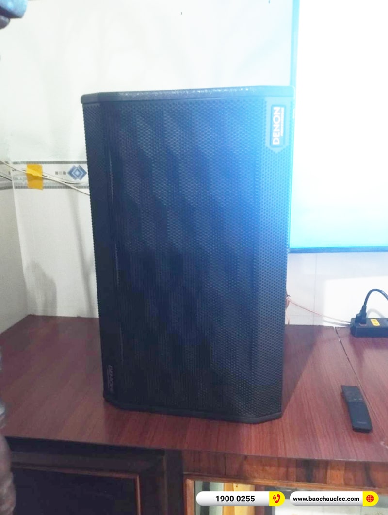 Lắp đặt dàn karaoke trị giá gần 30 triệu cho chị Phượng tại Đồng Nai (Denon DP-R312, BKSound DKA 8500)