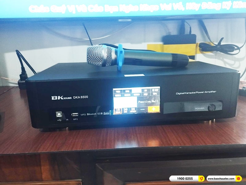 Lắp đặt dàn karaoke trị giá gần 30 triệu cho chị Phượng tại Đồng Nai (Denon DP-R312, BKSound DKA 8500)
