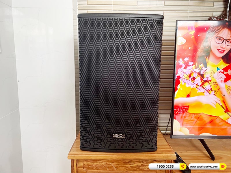 Lắp đặt dàn karaoke trị giá khoảng 30 triệu cho chị Thảo tại Đồng Nai (Denon DP-R212, APP MZ-66, X6 Luxury, UGX12) 