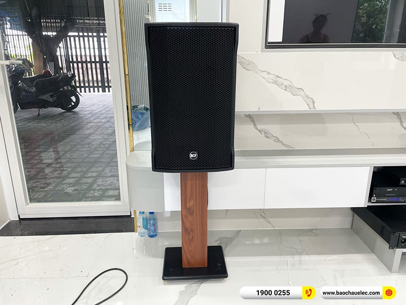Lắp đặt dàn karaoke RCF 98tr cho chị Thúy tại Đồng Nai (RCF CMAX 4112, DA-2600, KX180A, Pasion 12SP, VM300,…)
