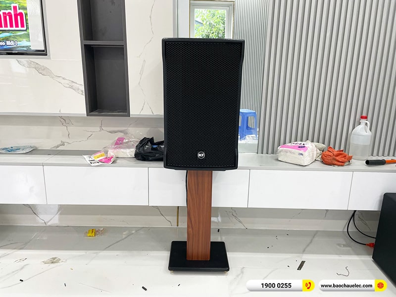 Lắp đặt dàn karaoke RCF 98tr cho chị Thúy tại Đồng Nai (RCF CMAX 4112, DA-2600, KX180A, Pasion 12SP, VM300,…)