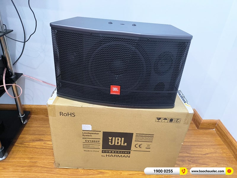Lắp đặt dàn karaoke trị giá gần 30 triệu cho chị Thủy tại Hà Nội (JBL CV1052T, BKSound DKA 6500, SW612B)