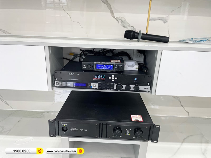 Lắp đặt dàn karaoke RCF 98tr cho chị Thúy tại Đồng Nai (RCF CMAX 4112, DA-2600, KX180A, Pasion 12SP, VM300,…)