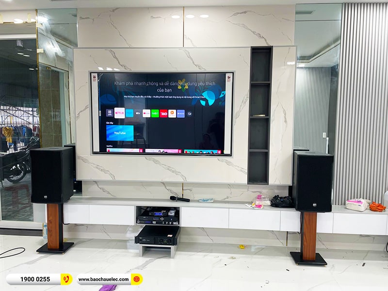 Lắp đặt dàn karaoke RCF 98tr cho chị Thúy tại Đồng Nai (RCF CMAX 4112, DA-2600, KX180A, Pasion 12SP, VM300,…)