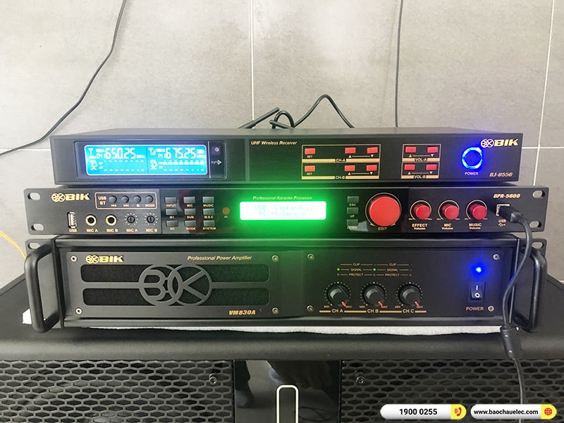 Lắp đặt dàn karaoke trị giá gần 50 triệu cho chị Tươi tại Đồng Nai (Denon DP-R212, VM830A, BPR-5600, BJ-W66 Plus, BJ-U550) 