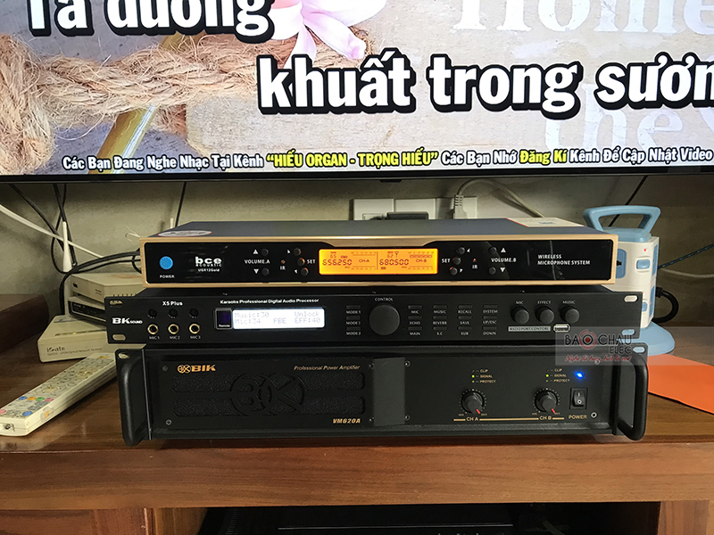 Dàn karaoke gia đình anh Chính h3