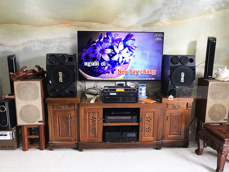 Dàn karaoke gia đình anh Chính h4