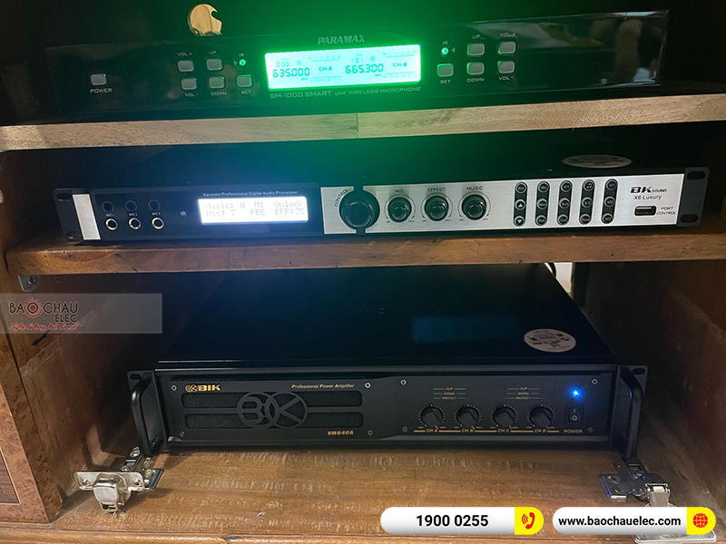 Lắp đặt dàn karaoke gia đình anh Chờn