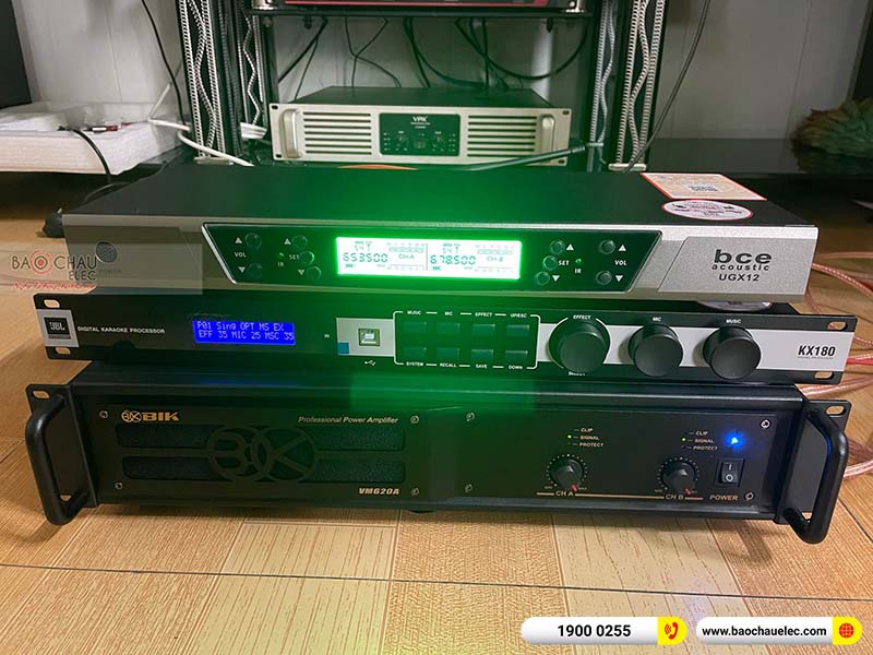 Lắp đặt dàn karaoke gia đình anh Hải tại Đồng Nai