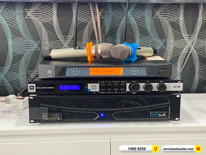 Lắp đặt dàn karaoke gia đình anh Hân tại Đồng Nai