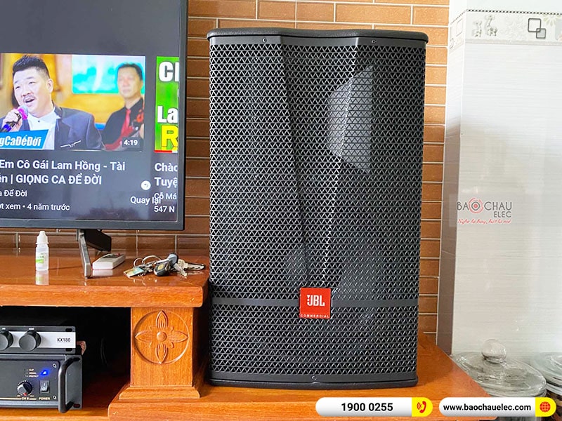 Lắp đặt dàn karaoke gia đình anh Hồng