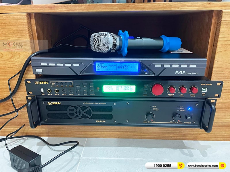 Lắp đặt dàn karaoke trị giá hơn 30 triệu cho anh Lập tại Đồng Nai