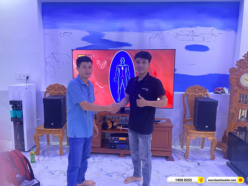 Lắp đặt dàn karaoke trị giá hơn 50 triệu cho anh Mạnh tại Đồng Nai
