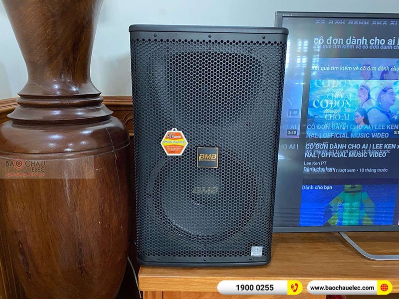 Lắp đặt dàn karaoke gia đình anh Minh