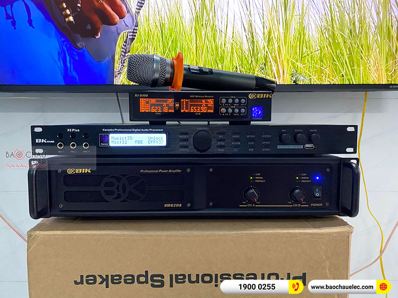 Lắp đặt dàn karaoke gia đình anh Vũ tại Đồng Nai