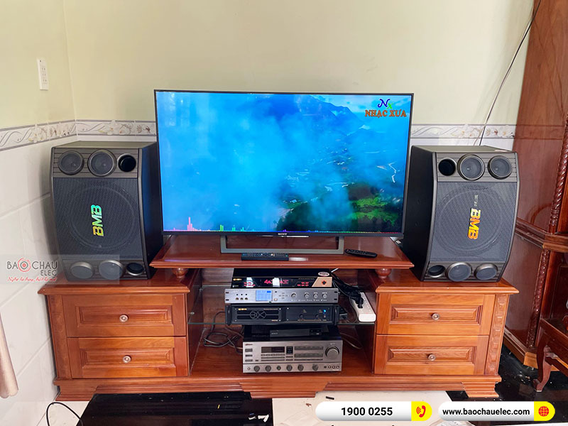 Lắp đặt dàn karaoke gia đình chị Chi tại Đồng Nai