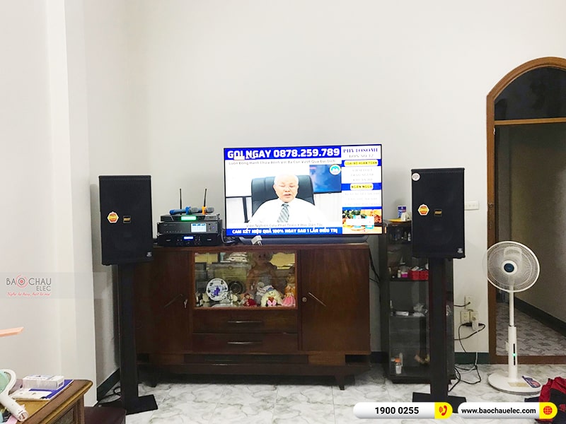 Lắp đặt dàn karaoke gia đình chú Dương