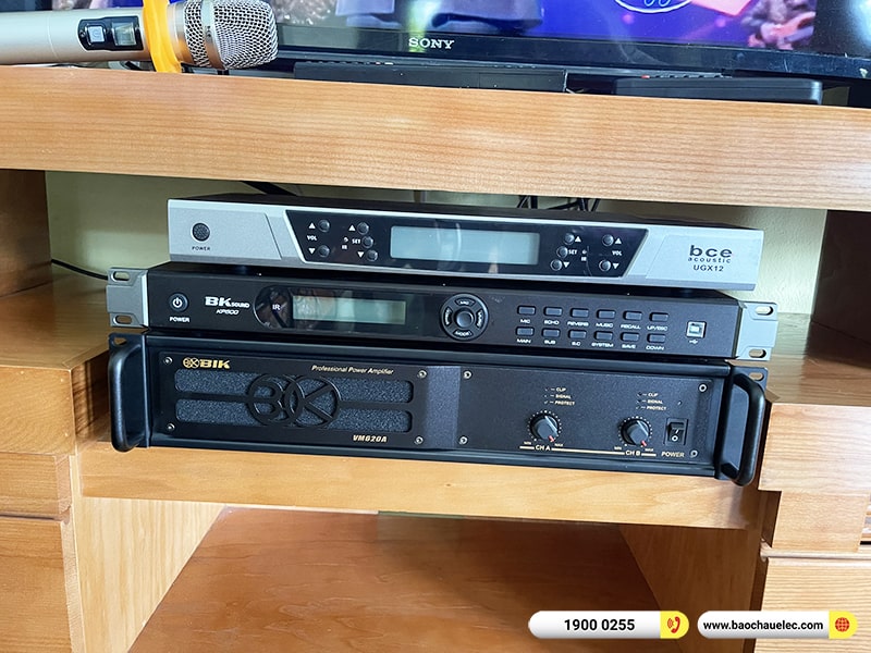 Lắp đặt dàn karaoke Denon hơn 36tr cho khách hàng tại Đồng Nai (Denon DP-R312, VM630A, KP500, SW512C, UGX12)