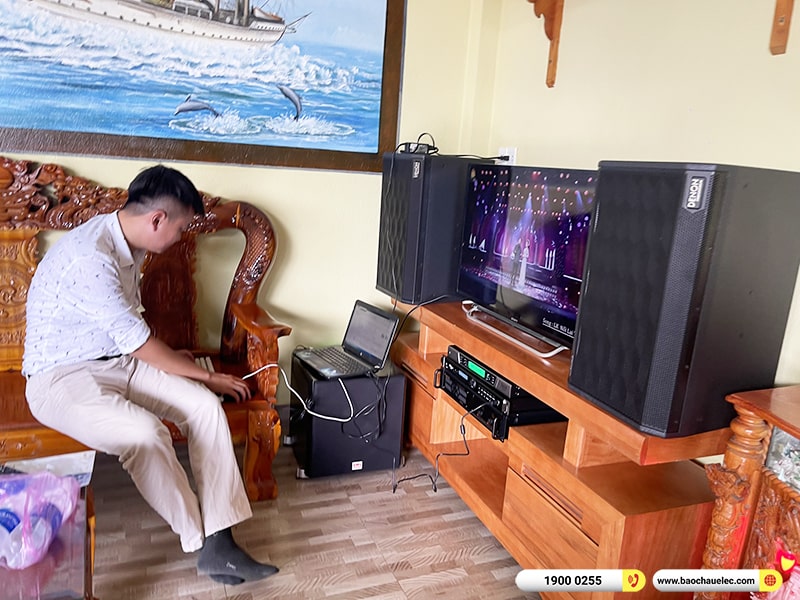 Lắp đặt dàn karaoke Denon hơn 36tr cho khách hàng tại Đồng Nai (Denon DP-R312, VM630A, KP500, SW512C, UGX12)