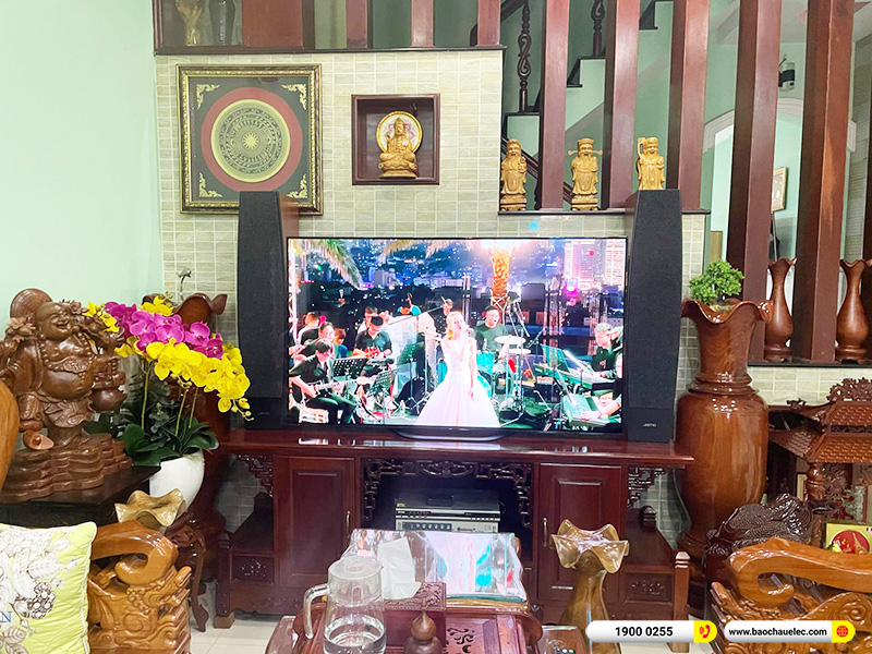 Lắp đặt Loa nghe nhạc Jamo C97II trị giá khoảng 20 triệu cho anh Hoành tại Đồng Nai